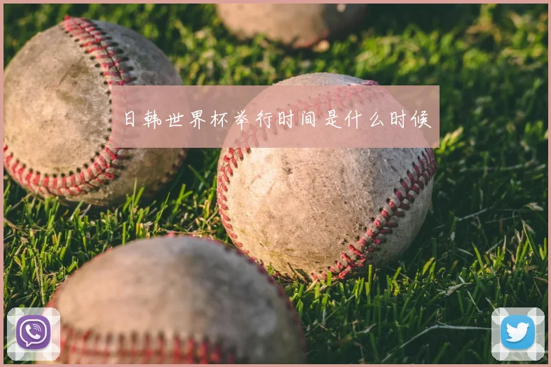 日韩世界杯举行时间是什么时候
